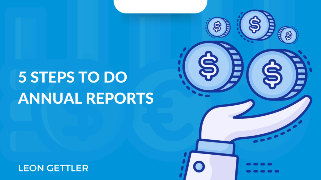 5 STEPS TO DO ANNUAL REPORTS